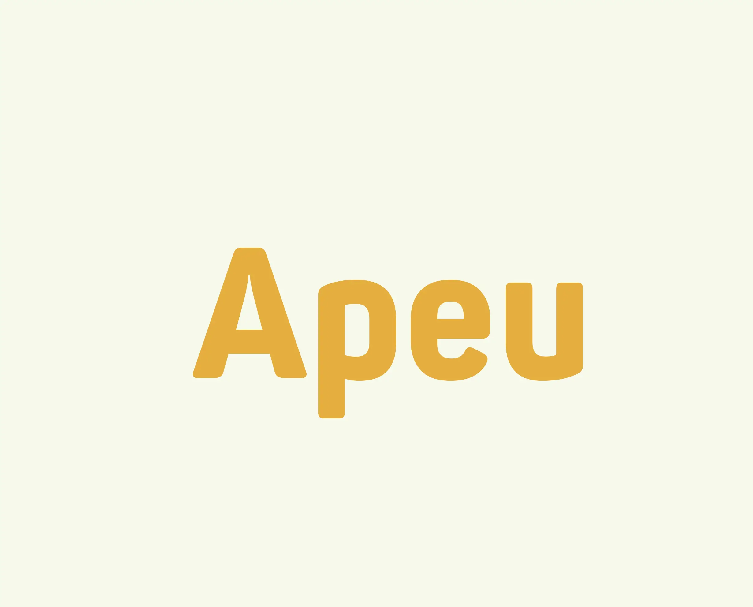 Logo Apeu Naranja